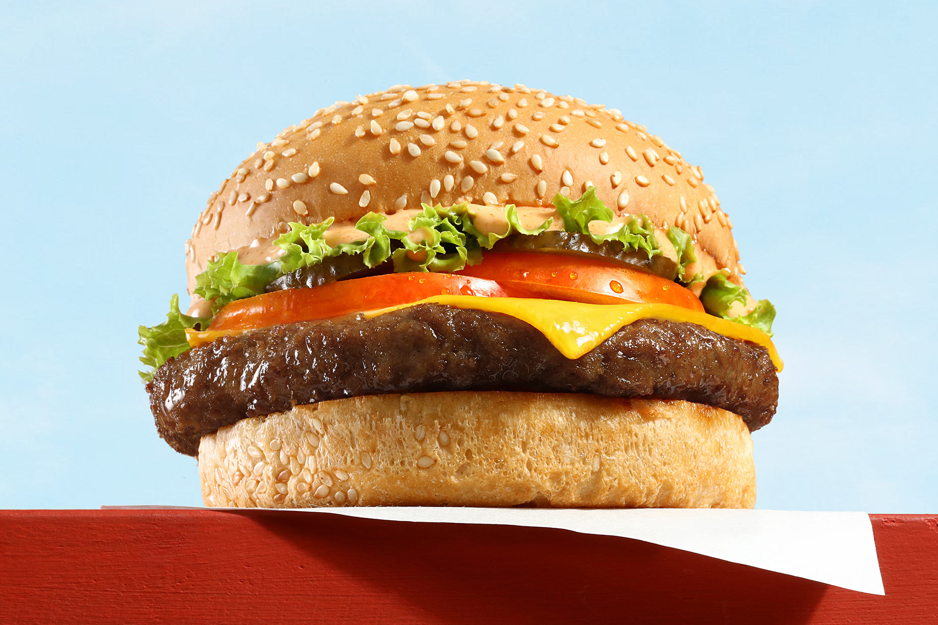 burger-blue-sky