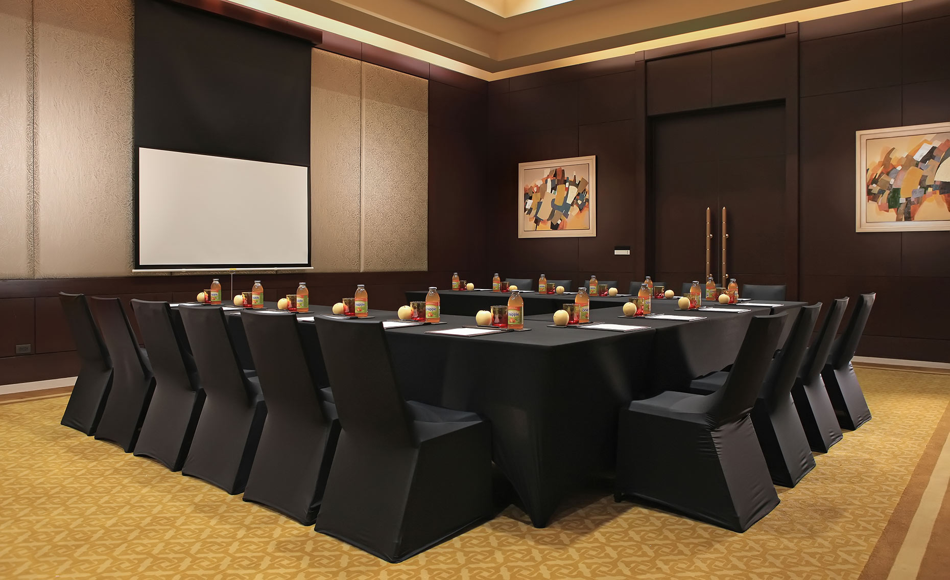 architectural photography for Crimson Hotel Manila conference room