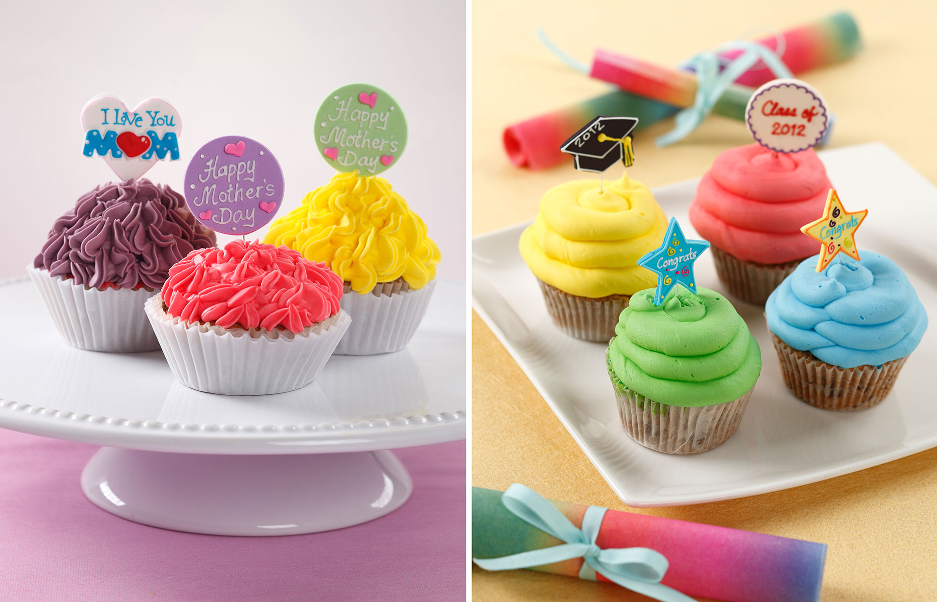 cupcakes lifestyle shots